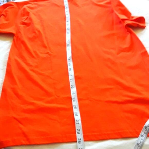 Love Halloween Sz M Orange LOVE Graphic Spider, Bat, Candy Corn, Hat, NWT Tee - Picture 8 of 10